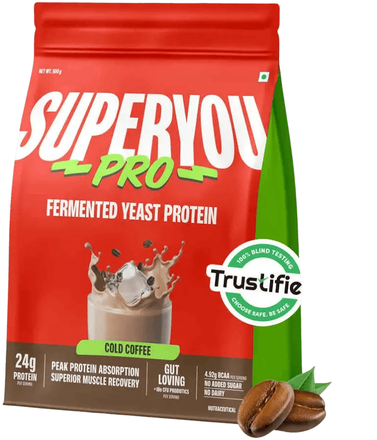 SuperYou Fermented Yeast Protein | 1Kg | Cold Coffee